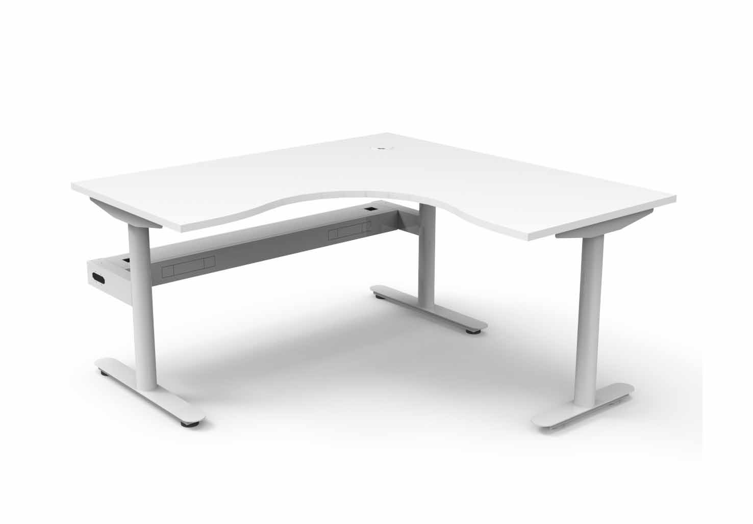 Halo Static Corner Workstation 1500x1500 CTNWWS